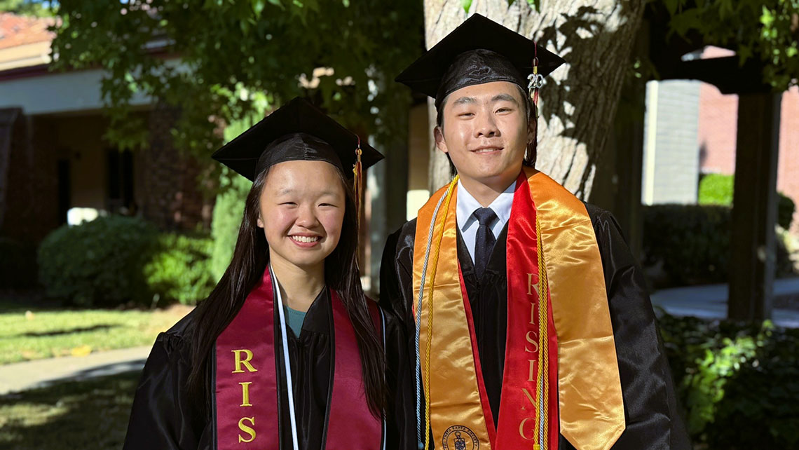 Katelyn Wong and Scott Lee