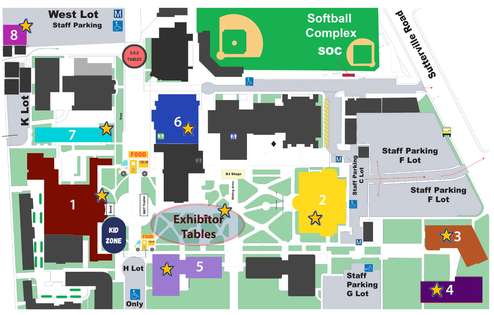 Celebrate City campus map