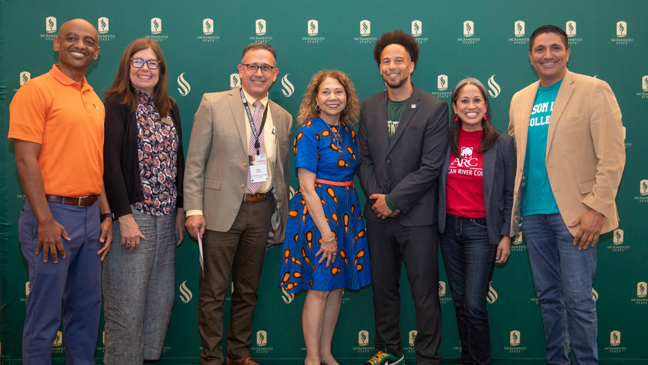 Black honors college signing with State Chancellor's office, Los Rios, and CSU Sacramento