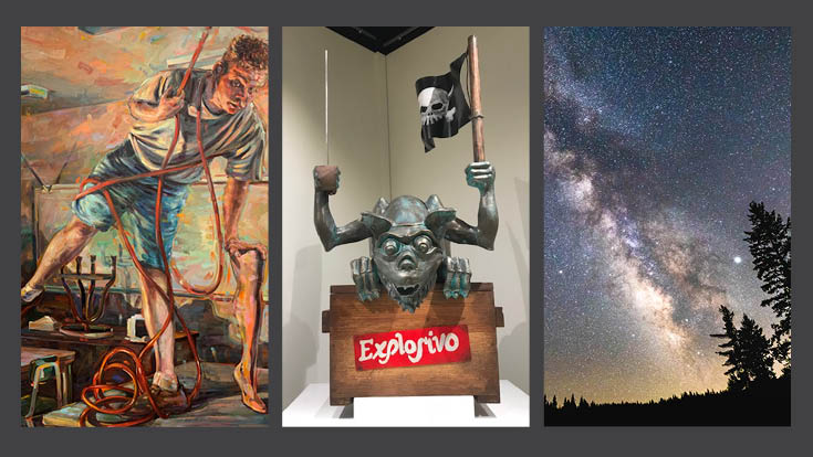 Regional High School Faculty art show graphic