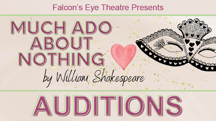 "Much Ado About Nothing" Audition graphic