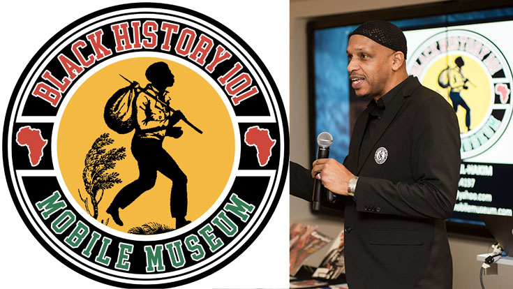 Dr. Khalid El-Hakim, Founder of Black History 101 Mobile Museum